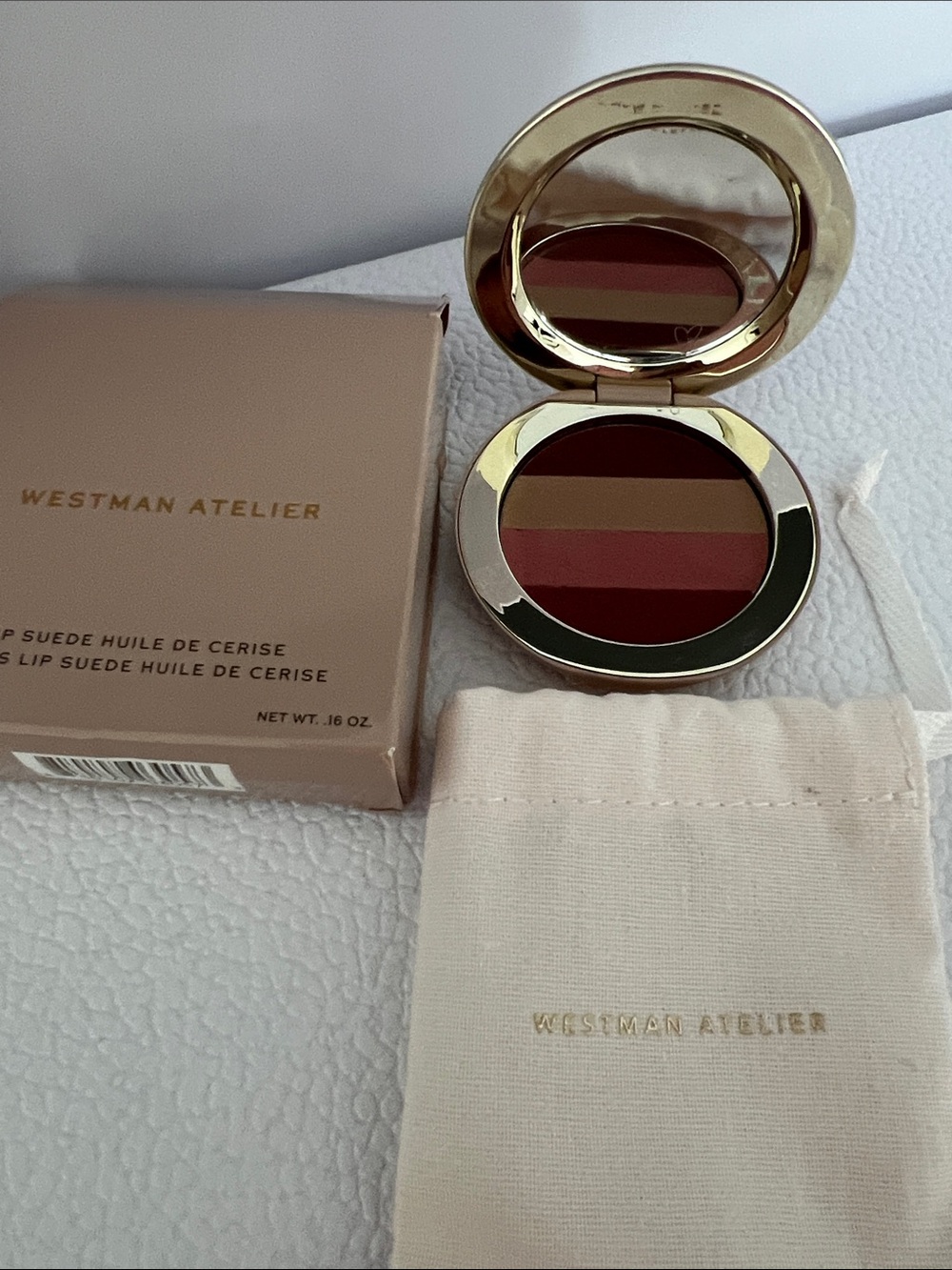 Westman Atelier Lip Suede Palette — Les Nudes